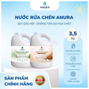 Nước Rửa Chén Anura Home (3,5kg)